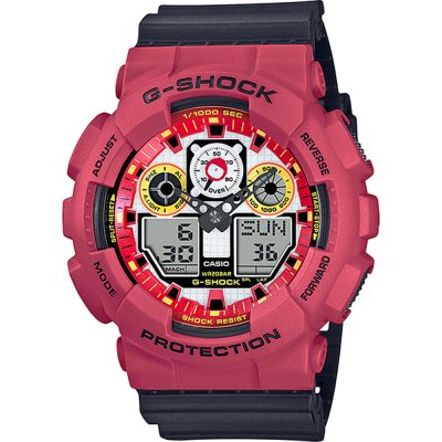 G-Shock Classic Style GA-100DA-4A Daruma Doll Uhr