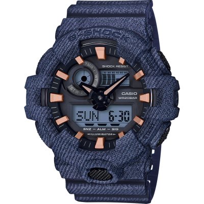 Montre G-Shock Classic Style GA-700DE-2AER Denim