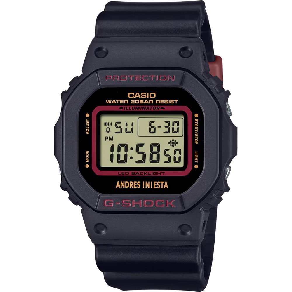 Relógio G-Shock G-Squad DW-5600AI-1ER Andres Iniesta