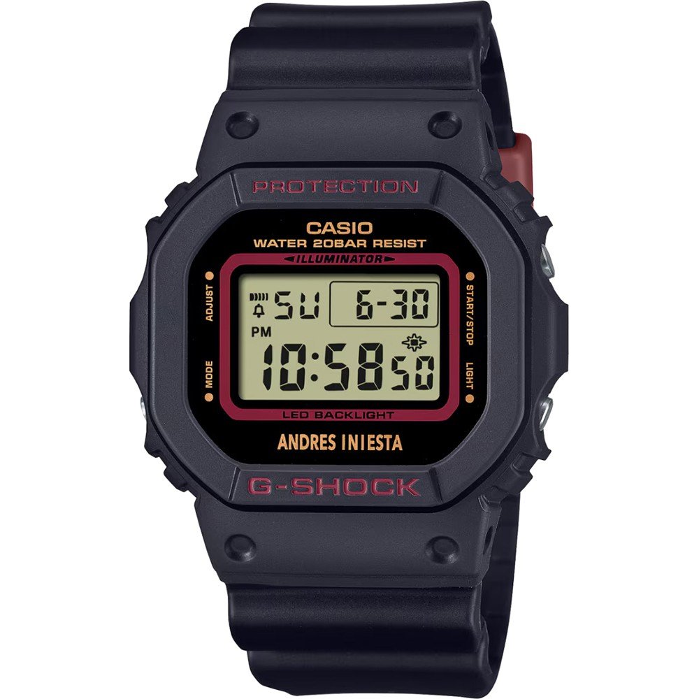 Montre G-Shock G-Squad DW-5600AI-1ER Andres Iniesta