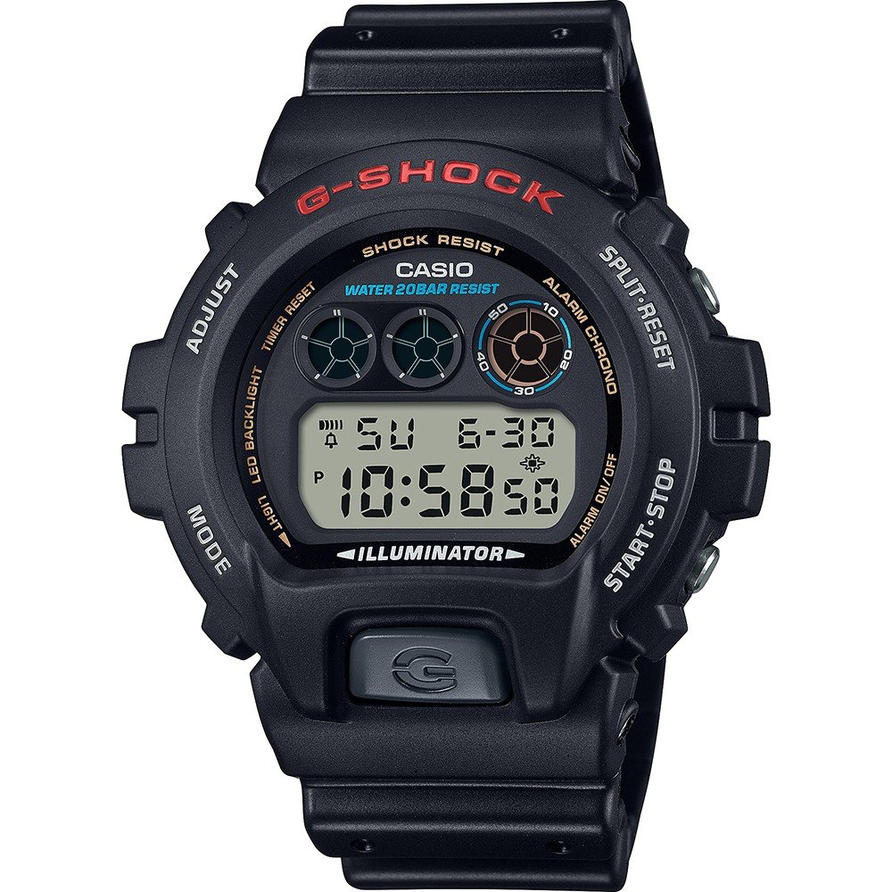 Relógio G-Shock Classic Style DW-6900U-1ER Classic LED