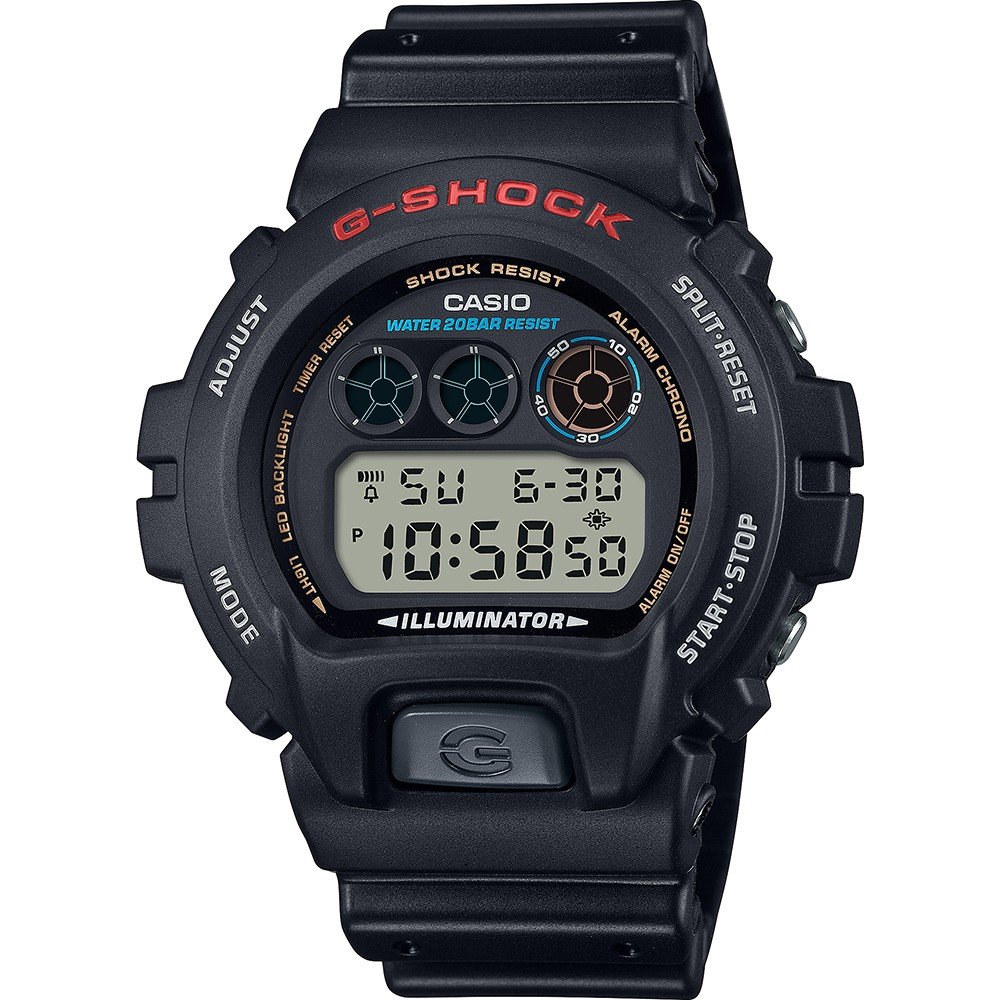 Montre G-Shock Classic Style DW-6900U-1ER Classic LED