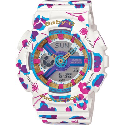 Montre G-Shock Baby-G BA-110FL-7AER Flower