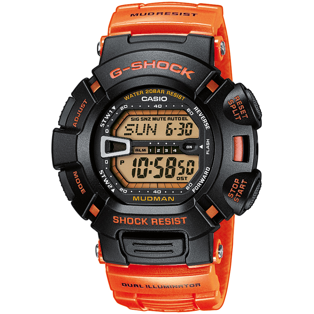 Montre G-Shock Classic Style G-9000R-4 Mudman