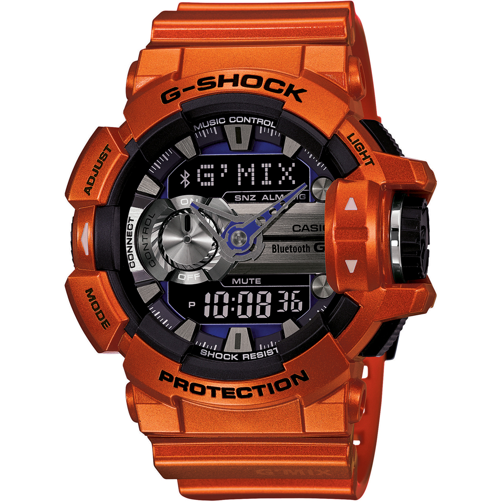 Montre G-Shock Classic Style GBA-400-4B G-Mix Bluetooth