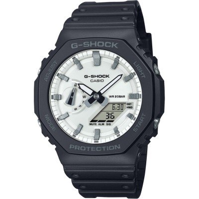 Relógio G-Shock Classic Style GA-2100WD-1AER Black & Brilliant White