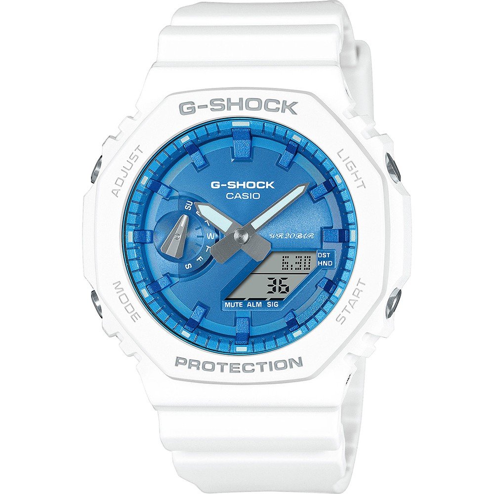 G-Shock Classic Style EAN: GA-2100WS-7AER Itzi • Precious Heart x • Uhr 4549526363870