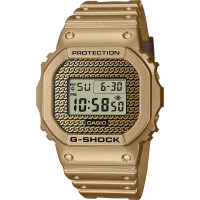 Montre G-Shock Classic Style DWE-5600HG-1ER Hip Hop Gold Chain