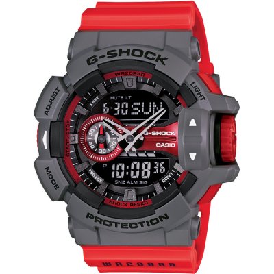 Montre G-Shock Classic Style GA-400-4B Rotary Switch