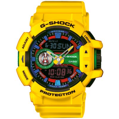 Montre G-Shock Classic Style GA-400-9A Rotary Switch