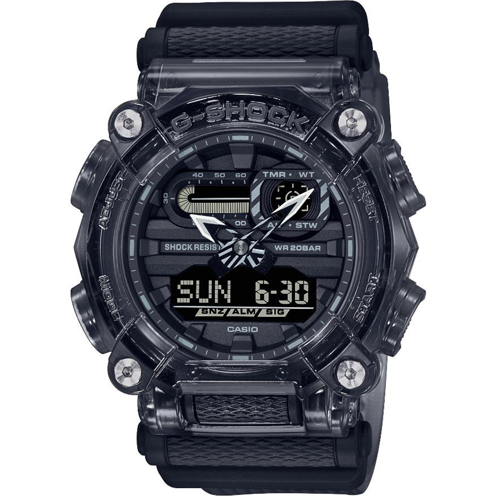 Relógio G-Shock Classic Style GA-900SKE-8AER Skeleton Series - Black