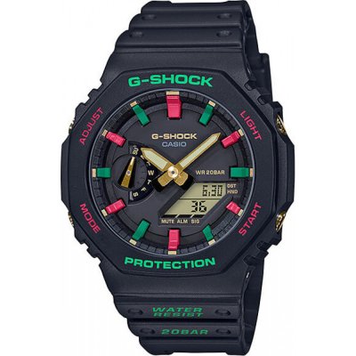 Montre G-Shock Classic Style GA-2100TH-1A Carbon Core - Throwback 90's