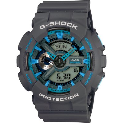 Montre G-Shock Classic Style GA-110TS-8A2 Trendy Neon