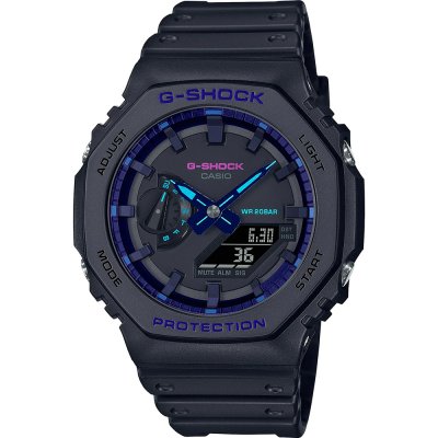 Montre G-Shock Classic Style GA-2100VB-1AER Virtual Blue