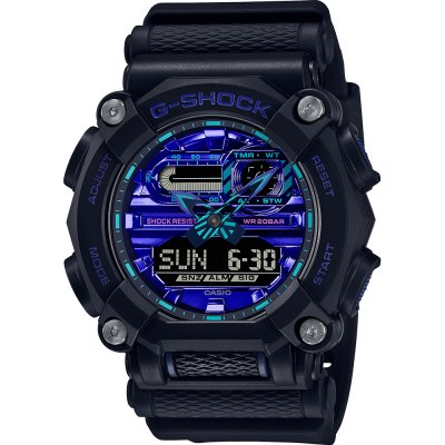 Montre G-Shock Classic Style GA-900VB-1AER Virtual Blue