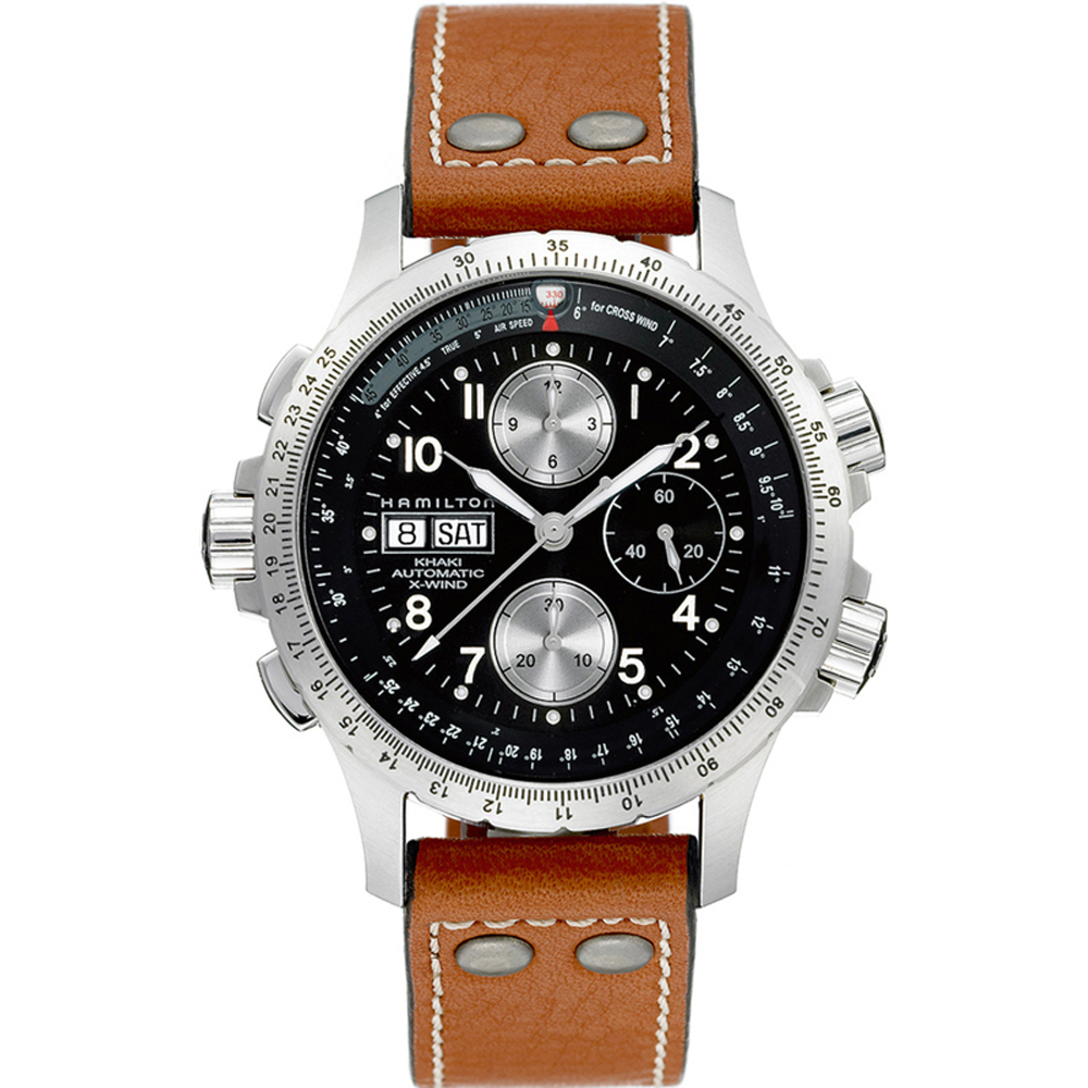 Hamilton Aviation H77616533 Khaki X-Wind Uhr