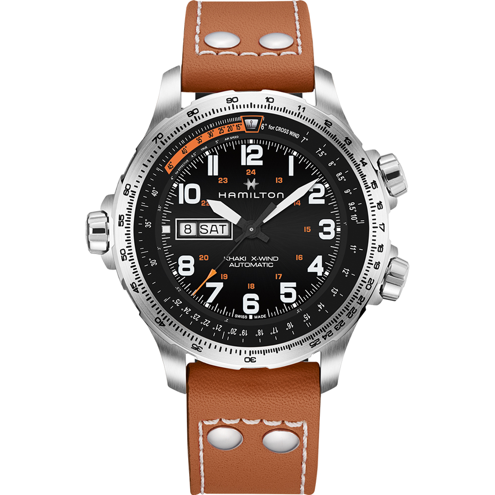 Hamilton Aviation H77755533 Khaki Aviation X-Wind Uhr