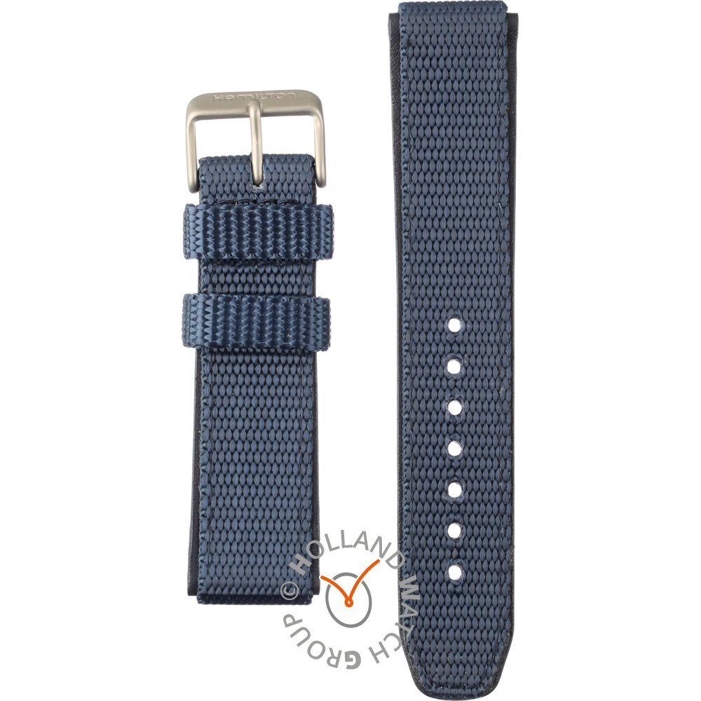 Bracelete Hamilton Straps H693.685.102 Khaki Field