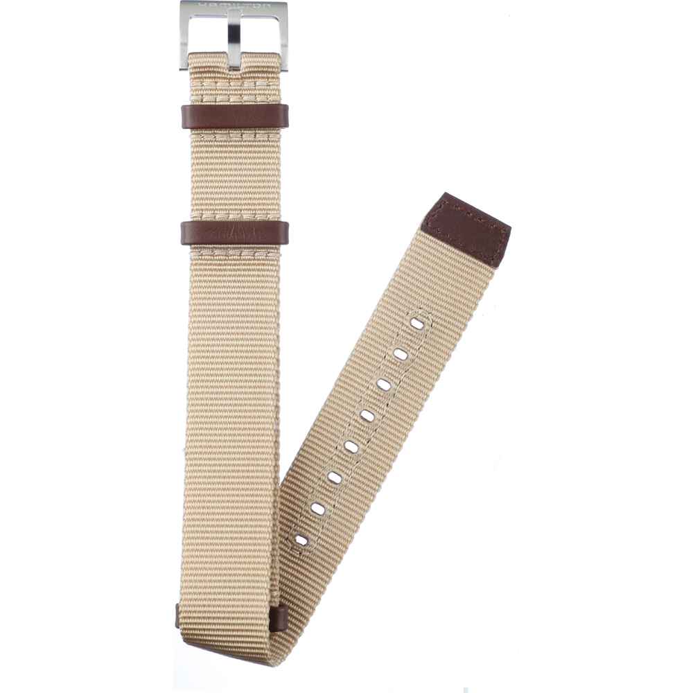 Hamilton Straps H690.694.103 Khaki Field Band