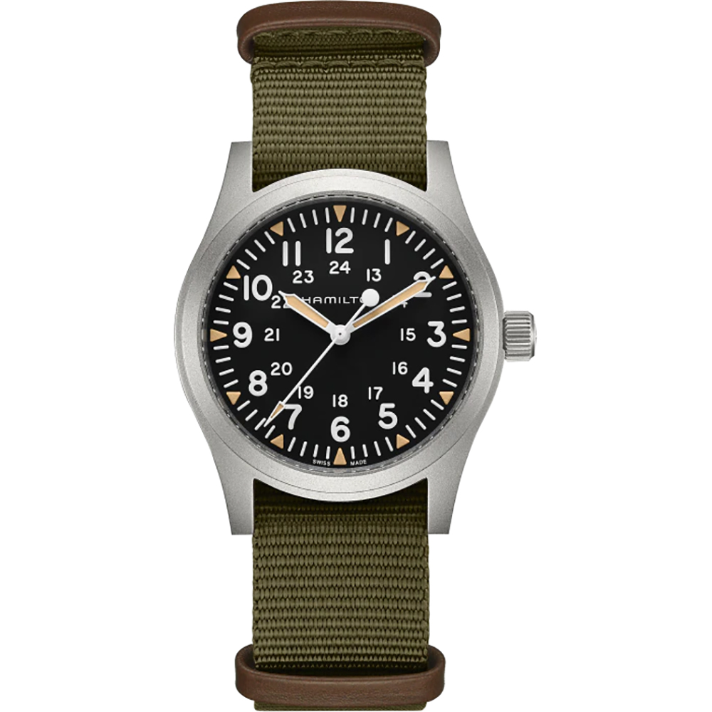 Hamilton Field H69529933 Khaki Mechanical Uhr