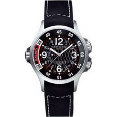 montre Hamilton Khaki H77675333 Khaki Navy GMT - Operation Posseidon