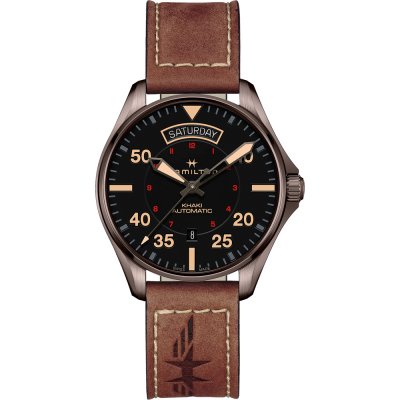 Montre Hamilton Aviation H64605531 Khaki Pilot