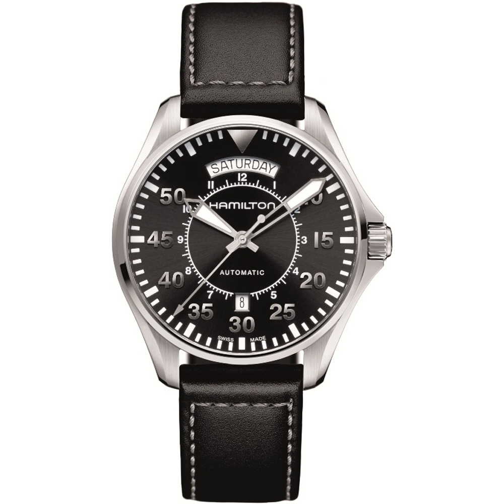 Montre Hamilton Aviation H64615735 Khaki Pilot