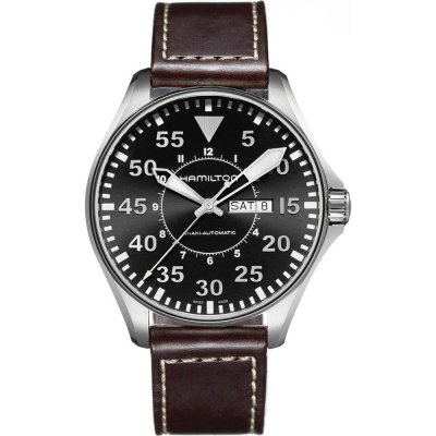 montre Hamilton Aviation H64715535 Khaki Pilot