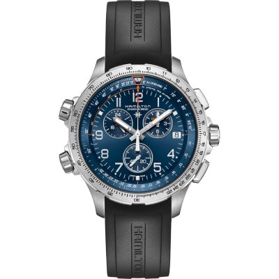 Montre Hamilton Khaki Aviation H77922341 Khaki X-Wind GMT