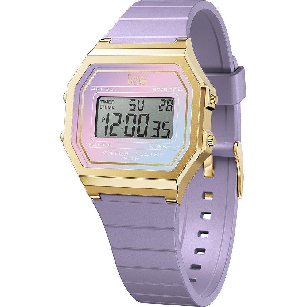 Montre Ice-Watch Ice-Digital 022721 ICE digit retro - Purple delight