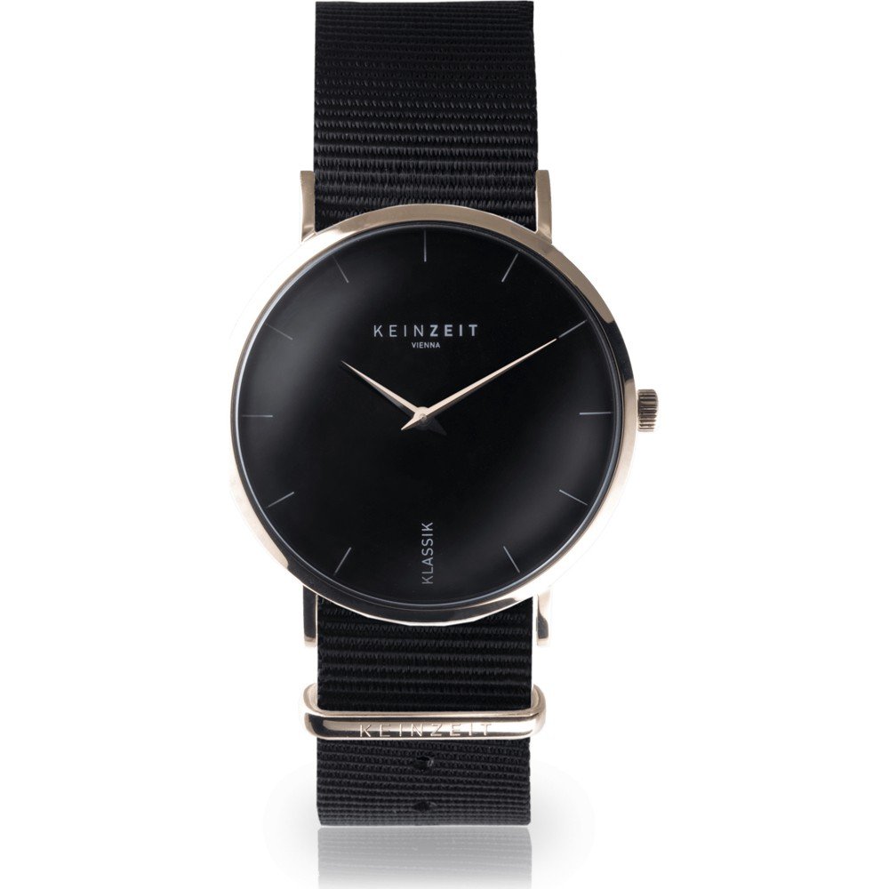 Keinzeit KZ41BRBN Black Rosé Uhr