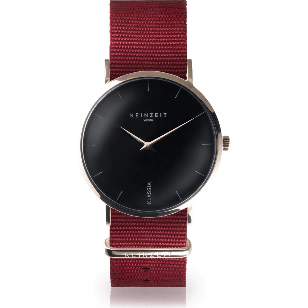 Keinzeit KZ41BRRN Black Rosé Uhr