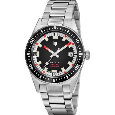 LIP Nautic 3 670097 Nautic 3 Nageur Sauveteur Watch