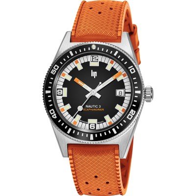 LIP Nautic 3 670098 Nautic 3 Scaphandier Watch