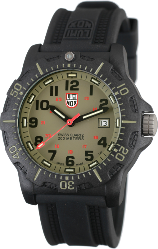 Luminox Watch Time 3 hands Black Ops Carbon A.8813