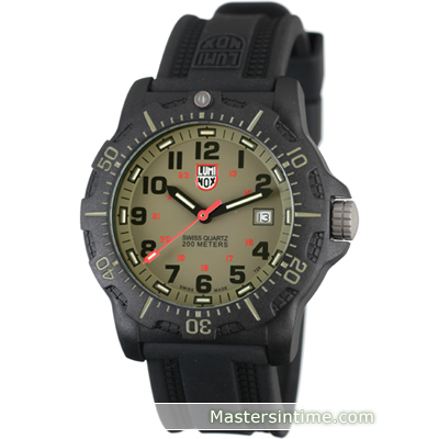 Luminox Watch Time 3 hands Black Ops Carbon A.8813