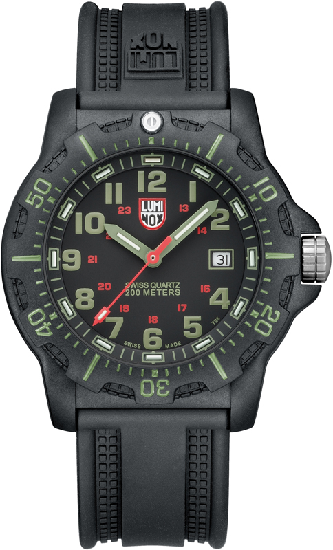 Luminox Watch Time 3 hands Black Ops Carbon A.8817