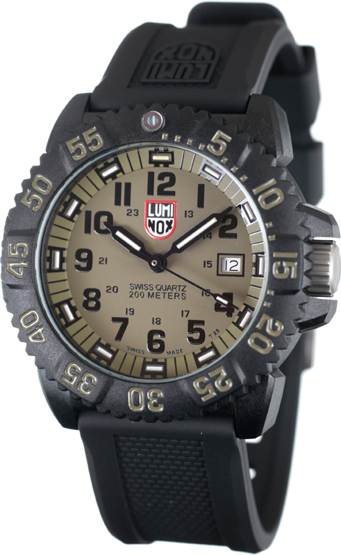 Luminox Watch Time 3 hands Navy Seal Colormark A.3063