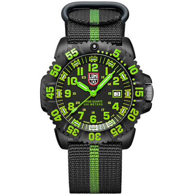 Luminox Watch Time 3 hands Navy Seal Colormark A.3067.NT