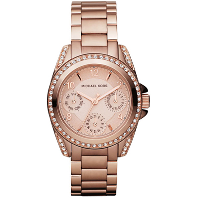 Michael Kors Watch Time 3 hands Blair Mini MK5613