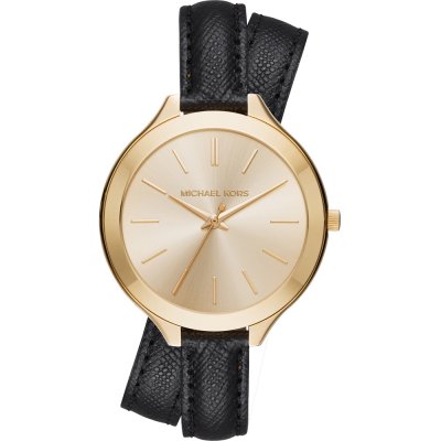 Michael Kors Watch Time 3 hands Runway Slim l MK2468