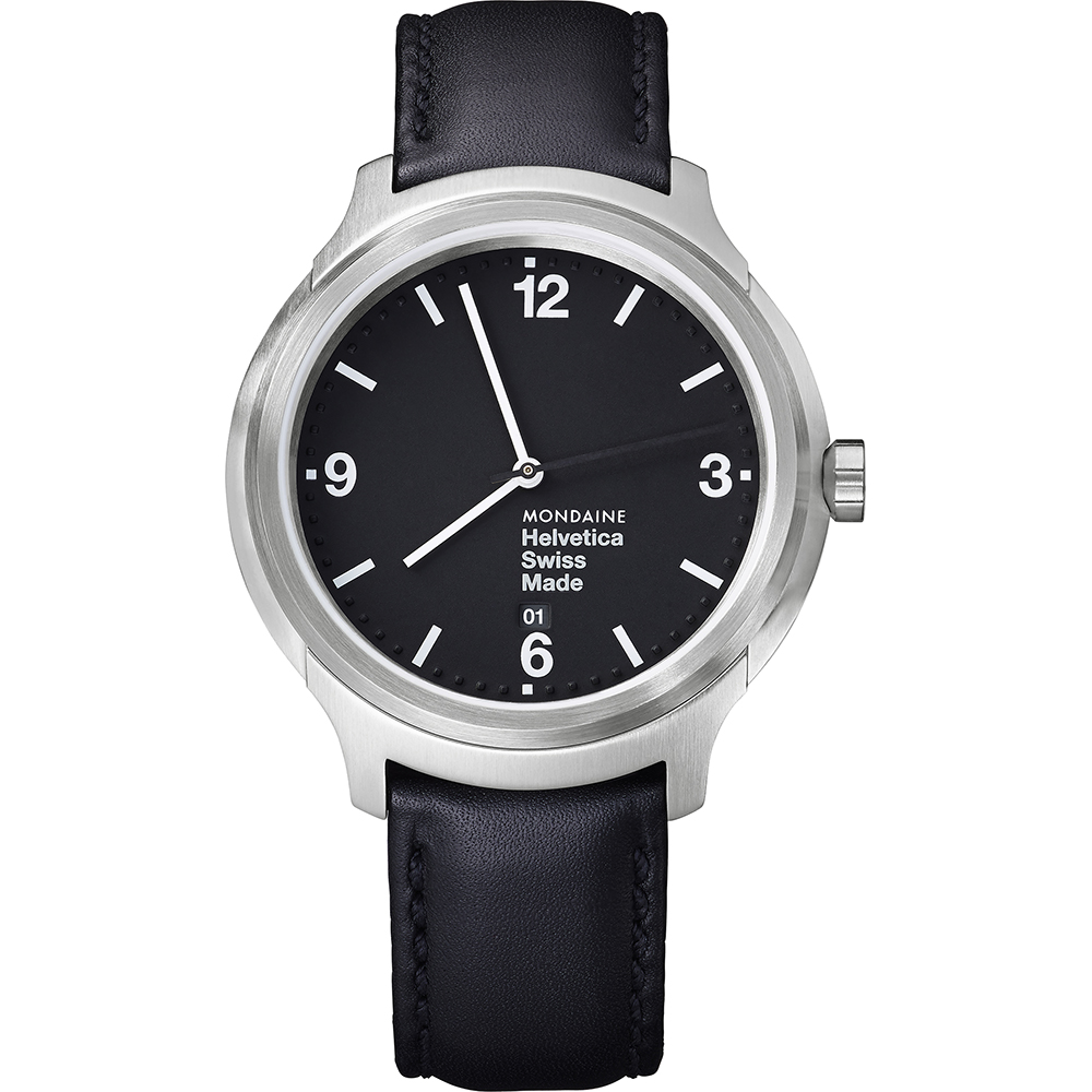 Montre Mondaine Helvetica MH1.B1220.LB Helvetica No1 Bold