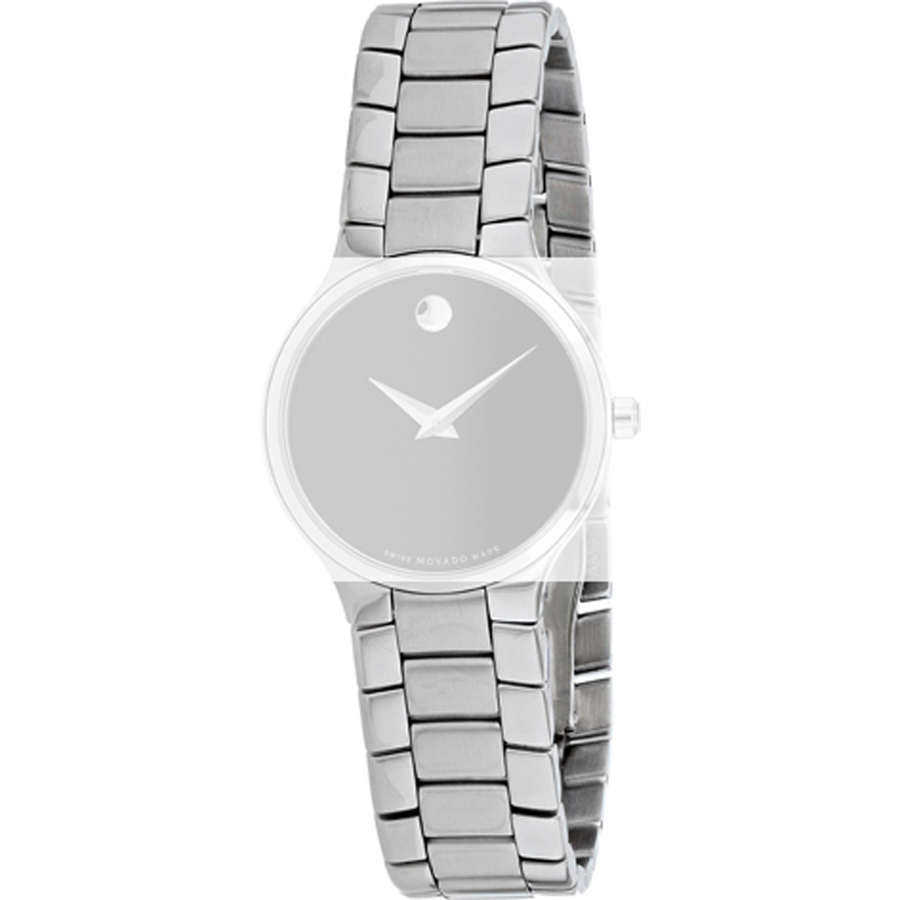 Bracelete Movado Straps 569002436 Serio