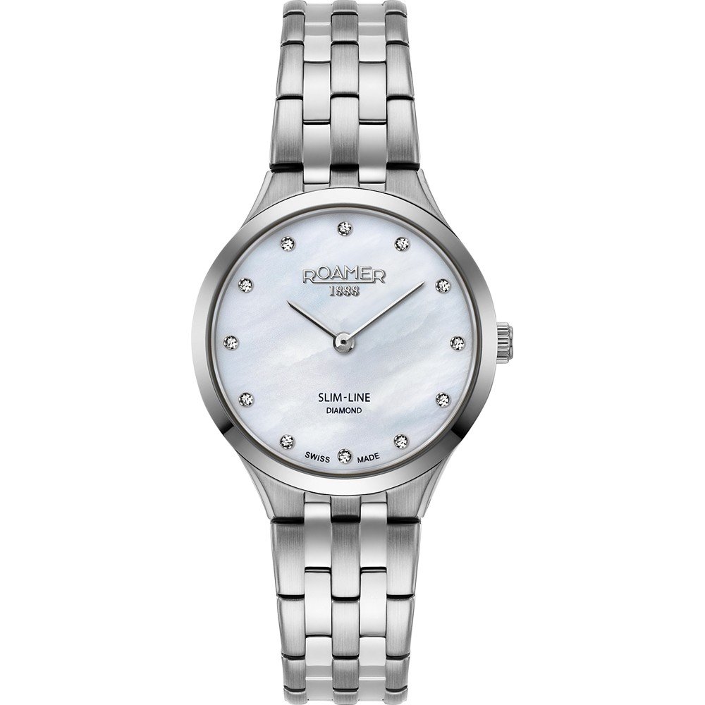 Montre Roamer Slim-Line 512847-41-89-20 Slim-Line Diamond