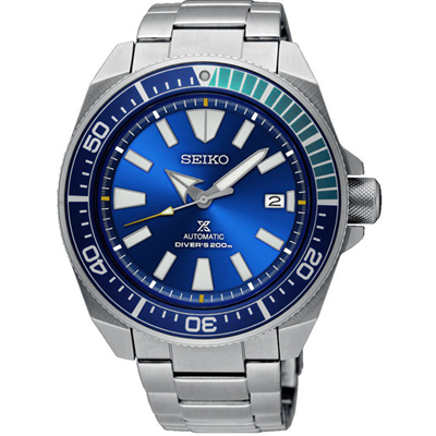 Montre Seiko 5 SRPB09K1 Blue Lagoon Samurai