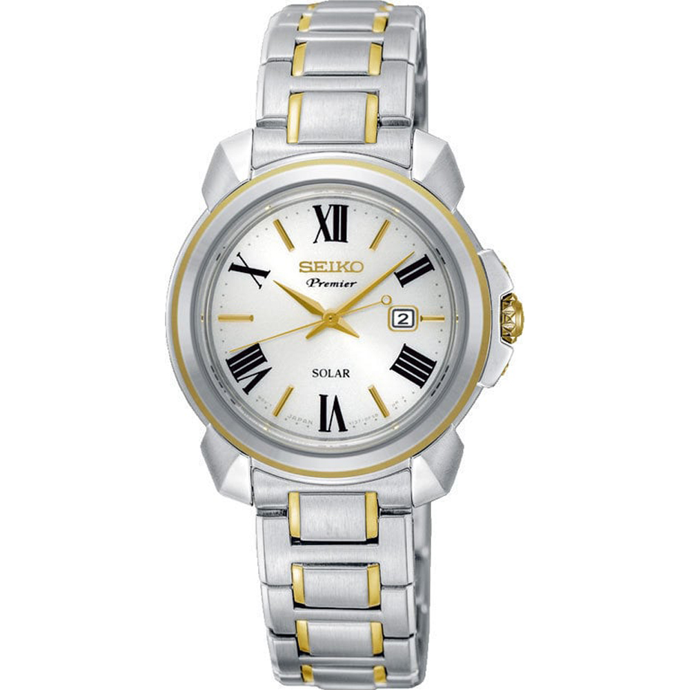 Montre Seiko Premier SUT346P1 Premier Solar Ladies