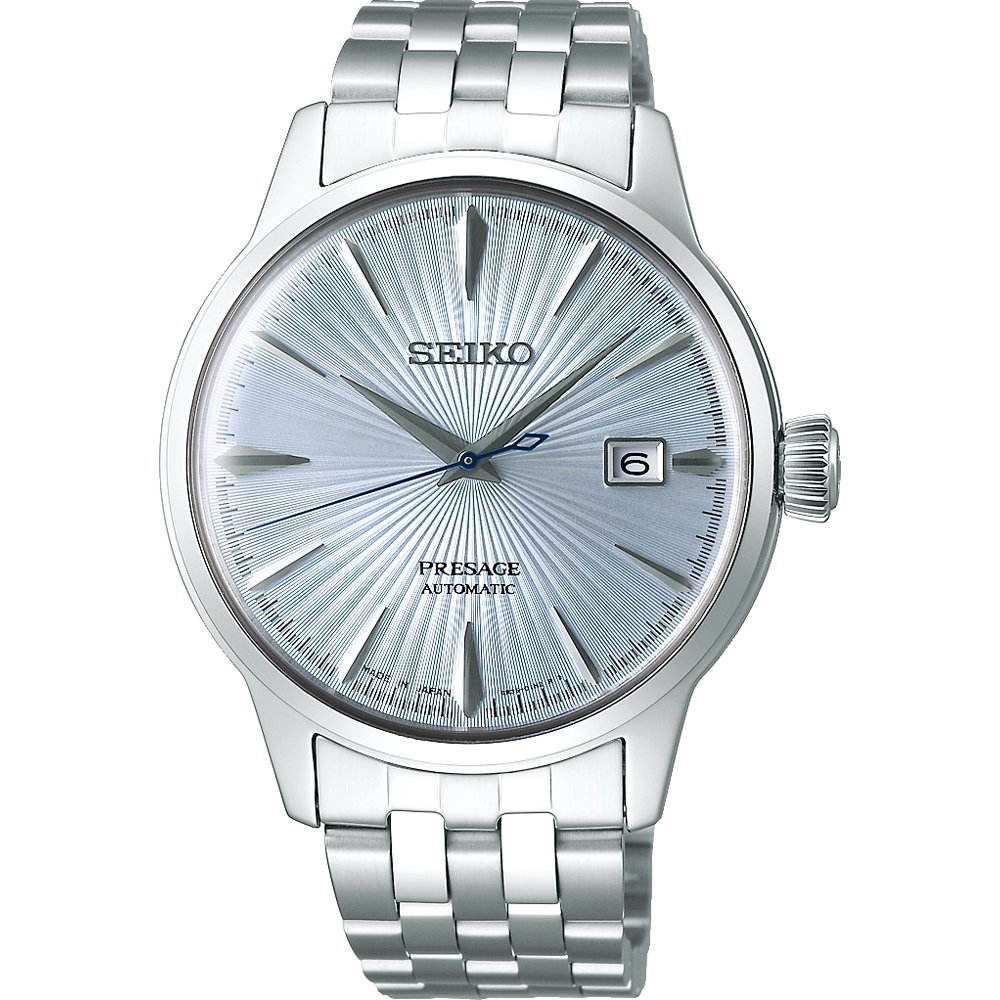 Seiko Cocktail Time SRPE19J1 Cocktail Time 'Skydiving Ice Blue' Uhr