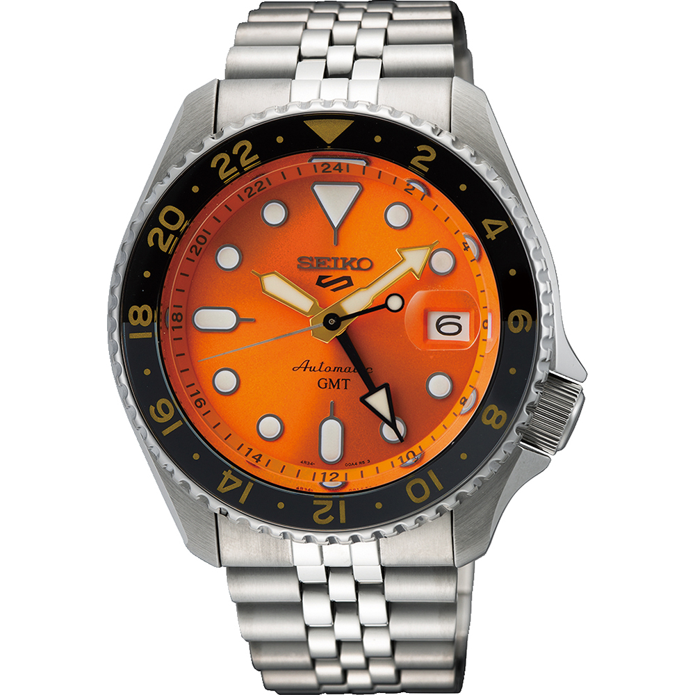 Relógio Seiko 5 Sports SSK005K1 Seiko 5 Sports - Mikan Orange