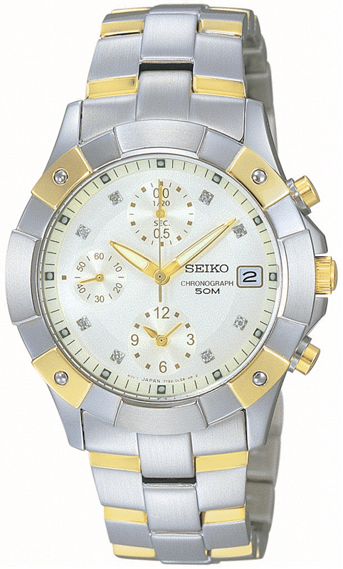 Seiko Watch Chrono Ladies Chronograph SNDZ64P1