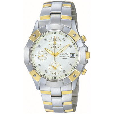 Seiko Watch Chrono Ladies Chronograph SNDZ64P1